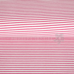 Jersey stripes pink 4088-17