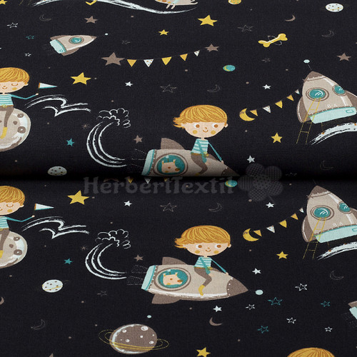 Cotton digital prince in space black