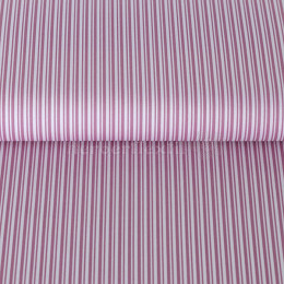 Cotton stripes old pink 3333-01