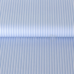 Cotton stripes light blue 3333-08