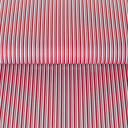 Cotton stripes red 3333-10