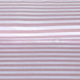Jersey stripes 1 cm pink-white